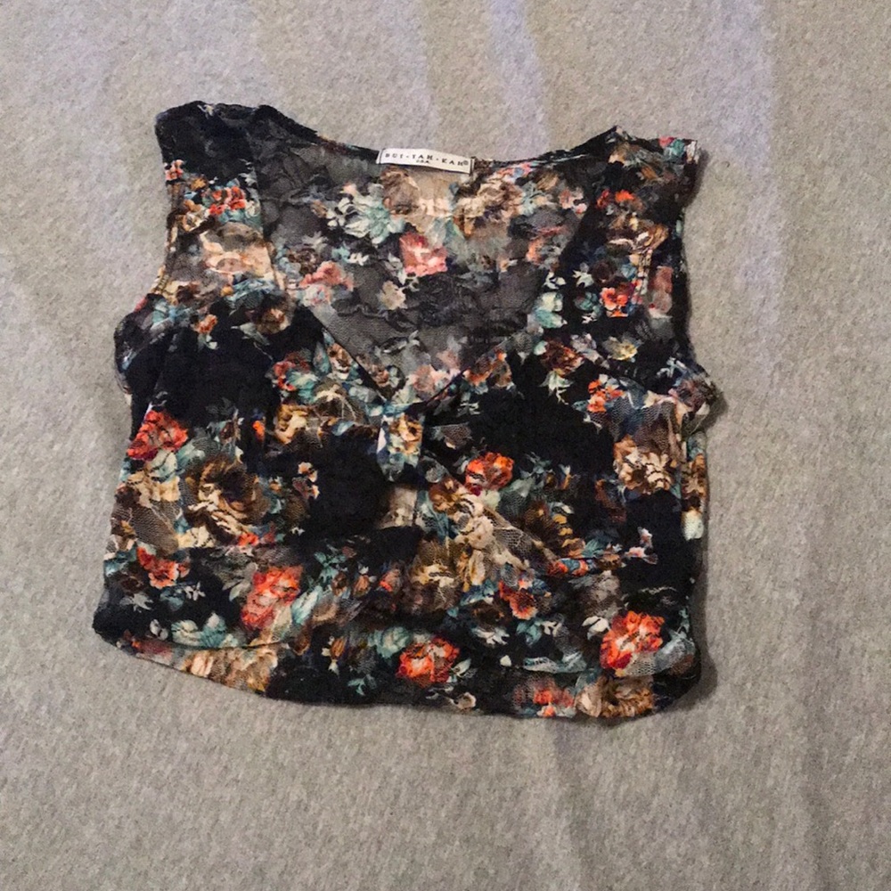 Floral Crop Top